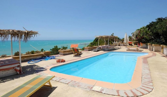 One bedroom appartement at Realmonte 200 m away from the beach with sea view shared pool and furnished terrace