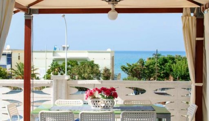2 bedrooms appartement at Alcamo Marina 200 m away from the beach with sea view shared pool and furnished terrace